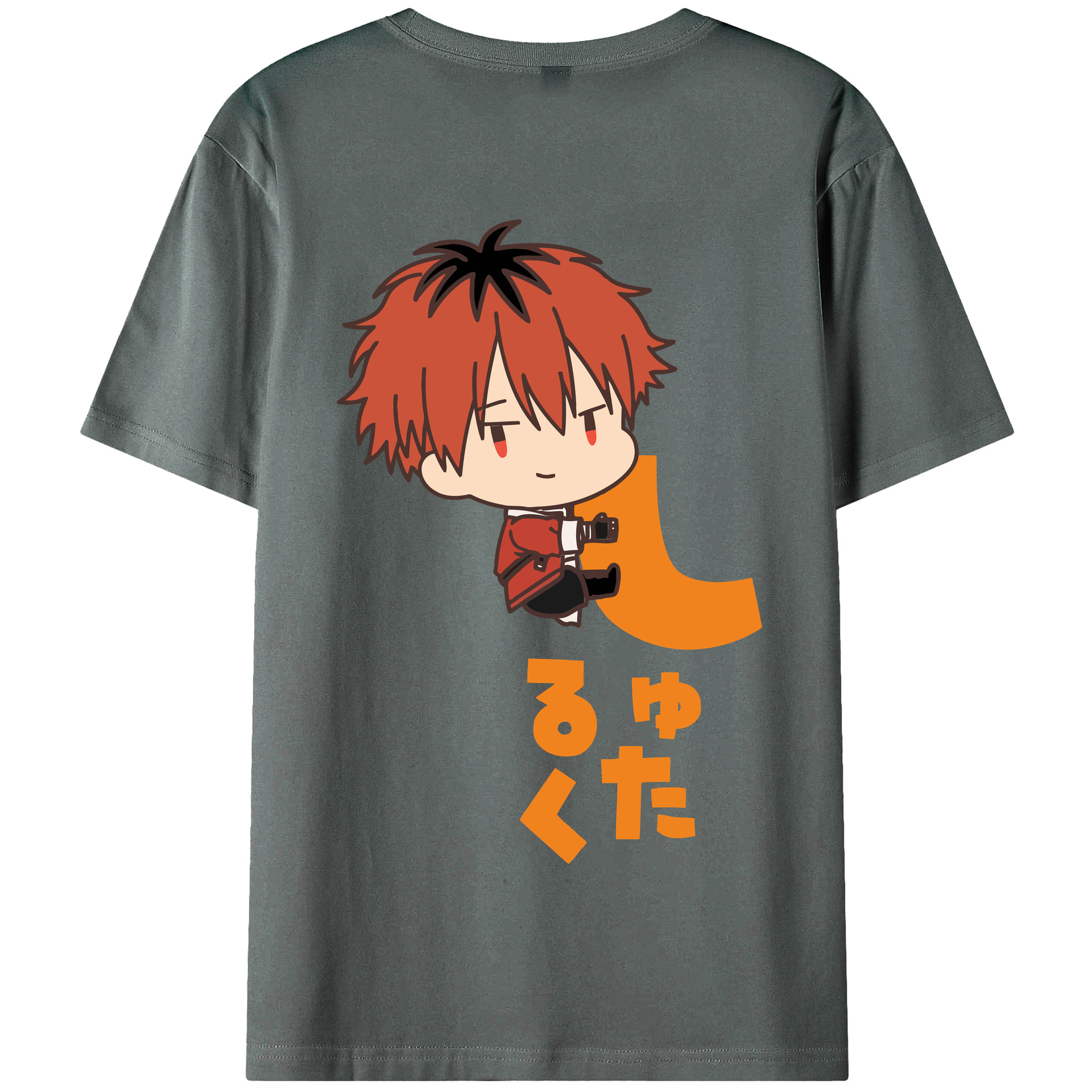 （画像用） 葬送のフリーレン Frieren 綿100％半袖Tシャツ（背面プリント）